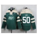 Nike New York Jets #50 Darron Lee Green Player Pullover NFL Hoodie