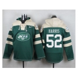 Nike New York Jets #52 David Harris Green Player Pullover NFL Hoodie