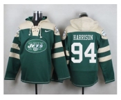 Nike New York Jets #94 Damon Harrison Green Player Pullover NFL Hoodie