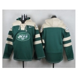 Nike New York Jets Blank Green Player Pullover NFL Hoodie