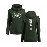 Football Women's New York Jets #55 Ryan Kalil Green Backer Pullover Hoodie