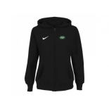 Women New York Jets Stadium Rally Full Zip Hoodie Black