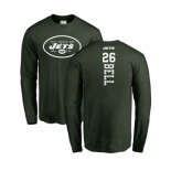 Football New York Jets #26 Le'Veon Bell Green Backer Long Sleeve T-Shirt