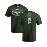 Football New York Jets #26 Le'Veon Bell Green Backer T-Shirt