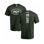 Football New York Jets #44 Harvey Langi Green Backer T-Shirt