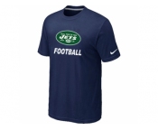 Men's New York Jets Nike Cardinal Facility T-Shirt D.Blue