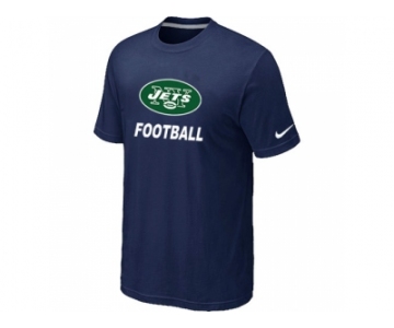 Men's New York Jets Nike Cardinal Facility T-Shirt D.Blue