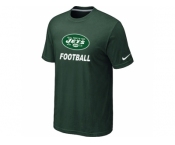 Men's New York Jets Nike Cardinal Facility T-Shirt Green