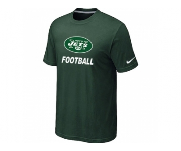 Men's New York Jets Nike Cardinal Facility T-Shirt Green