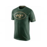 Men's New York Jets Nike Green Championship Drive Gold Collection Performance T-Shirt