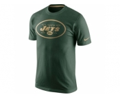 Men's New York Jets Nike Green Championship Drive Gold Collection Performance T-Shirt