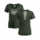 Football Women's New York Jets #26 Le'Veon Bell Green Backer T-Shirt