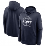 Men's Dallas Cowboys Navy 2023 NFC East Division Champions Locker Room Trophy Collection Club Pullover Hoodie