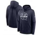 Men's Dallas Cowboys Navy 2023 NFC East Division Champions Locker Room Trophy Collection Club Pullover Hoodie