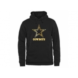 Men''s Dallas Cowboys Pro Line Black Gold Collection Pullover Hoodie