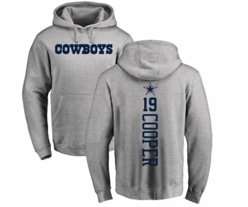 NFL Nike Dallas Cowboys #19 Amari Cooper Ash Backer Pullover Hoodie