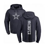 NFL Nike Dallas Cowboys #19 Amari Cooper Navy Blue Backer Pullover Hoodie