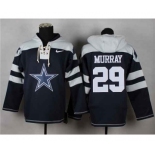 nike nfl jerseys dallas cowboys #29 murray white-blue[pullover hooded sweatshirt]