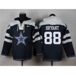 nike nfl jerseys dallas cowboys #88 bryant white-blue[pullover hooded sweatshirt]