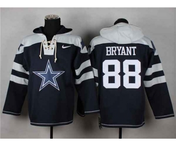 nike nfl jerseys dallas cowboys #88 bryant white-blue[pullover hooded sweatshirt]