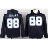 nike nfl jerseys dallas cowboys #88 dez bryant blue[pullover hooded sweatshirt]