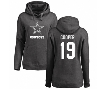 NFL Women's Nike Dallas Cowboys #19 Amari Cooper Ash One Color Pullover Hoodie