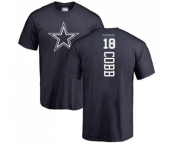 Football Dallas Cowboys #18 Randall Cobb Navy Blue Backer T-Shirt