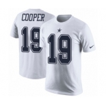 NFL Men's Nike Dallas Cowboys #19 Amari Cooper White Rush Pride Name & Number T-Shirt