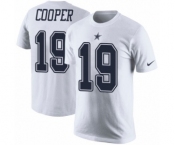 NFL Men's Nike Dallas Cowboys #19 Amari Cooper White Rush Pride Name & Number T-Shirt