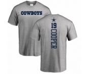 NFL Nike Dallas Cowboys #19 Amari Cooper Ash Backer T-Shirt