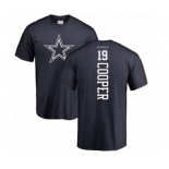 NFL Nike Dallas Cowboys #19 Amari Cooper Navy Blue Backer T-Shirt