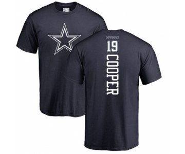 NFL Nike Dallas Cowboys #19 Amari Cooper Navy Blue Backer T-Shirt