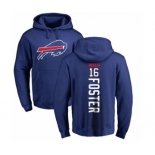 NFL Nike Buffalo Bills #16 Robert Foster Royal Blue Backer Pullover Hoodie