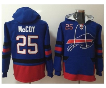 Nike Bills #25 LeSean McCoy Royal Blue Red Name & Number Pullover NFL Hoodie