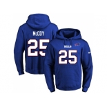 Nike Buffalo Bills #25 LeSean McCoy Royal Blue Name & Number Pullover NFL Hoodie