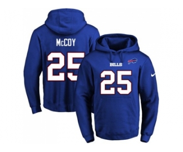 Nike Buffalo Bills #25 LeSean McCoy Royal Blue Name & Number Pullover NFL Hoodie