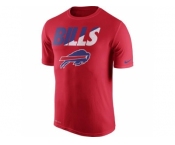 Men's Buffalo Bills Nike Red Legend Staff Practice Performance T-Shirt