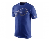 Men's Buffalo Bills Nike Royal Championship Drive Gold Collection Performance T-Shirt