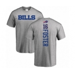 NFL Nike Buffalo Bills #16 Robert Foster Ash Backer T-Shirt