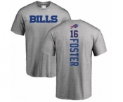 NFL Nike Buffalo Bills #16 Robert Foster Ash Backer T-Shirt