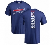 NFL Nike Buffalo Bills #16 Robert Foster Royal Blue Backer T-Shirt