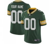 Men's Green Bay Packers Customized Green Team Color Vapor Untouchable Limited Player Football Jersey