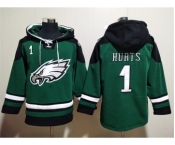 Mens-Philadelphia-Eagles-1-Jalen-Hurts-Green-Lace-Up-Pullover-Hoodie_2723_360X300