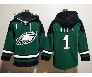 Mens-Philadelphia-Eagles-1-Jalen-Hurts-Green-Lace-Up-Pullover-Hoodie_2723_360X300