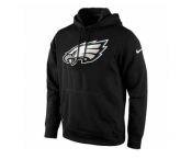 Men's Philadelphia Eagles Nike Black KO Logo Essential Hoodie