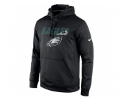 Men's Philadelphia Eagles Nike Black Kick Off Staff Performance Pullover Hoodie