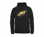 Men''s Philadelphia Eagles Pro Line Black Gold Collection Pullover Hoodie