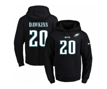 Nike Philadelphia Eagles #20 Brian Dawkins Black Name & Number Pullover NFL Hoodie