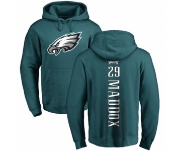 Nike Philadelphia Eagles #29 Avonte Maddox Green Backer Pullover Hoodie