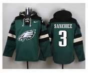 Nike Philadelphia Eagles #3 Mark Sanchez Green Player Pullover Hoodie